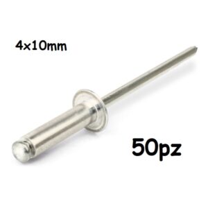 Rivetto 4x10 testa tonda *(50pz)